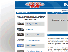 Tablet Screenshot of mohanindustry.com